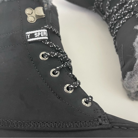 SPERRY TOP SIDER Juneau Faux Shearling Trim Boot- New In Box- Reemoly - Picture 10 of 15